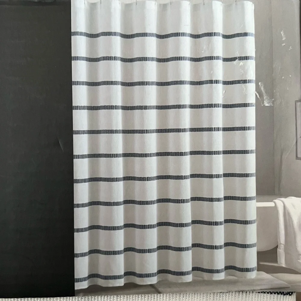 DKNY Shower Curtain Pratt 72 Inch X 72 Inch NWT